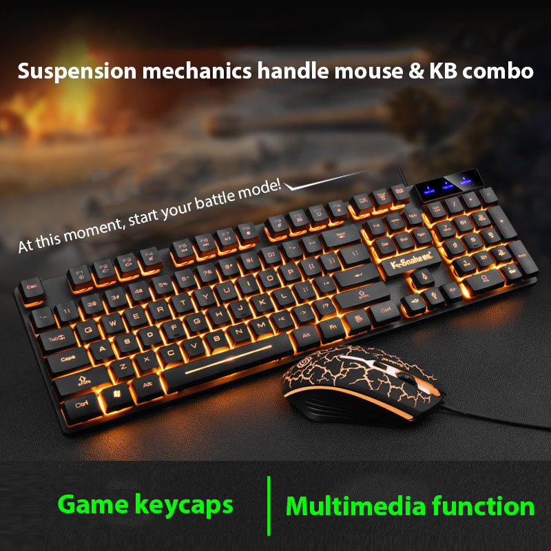 Gaming Keyboard And Mouse Mobile - Set tastiera e mouse KM320 Tastiera