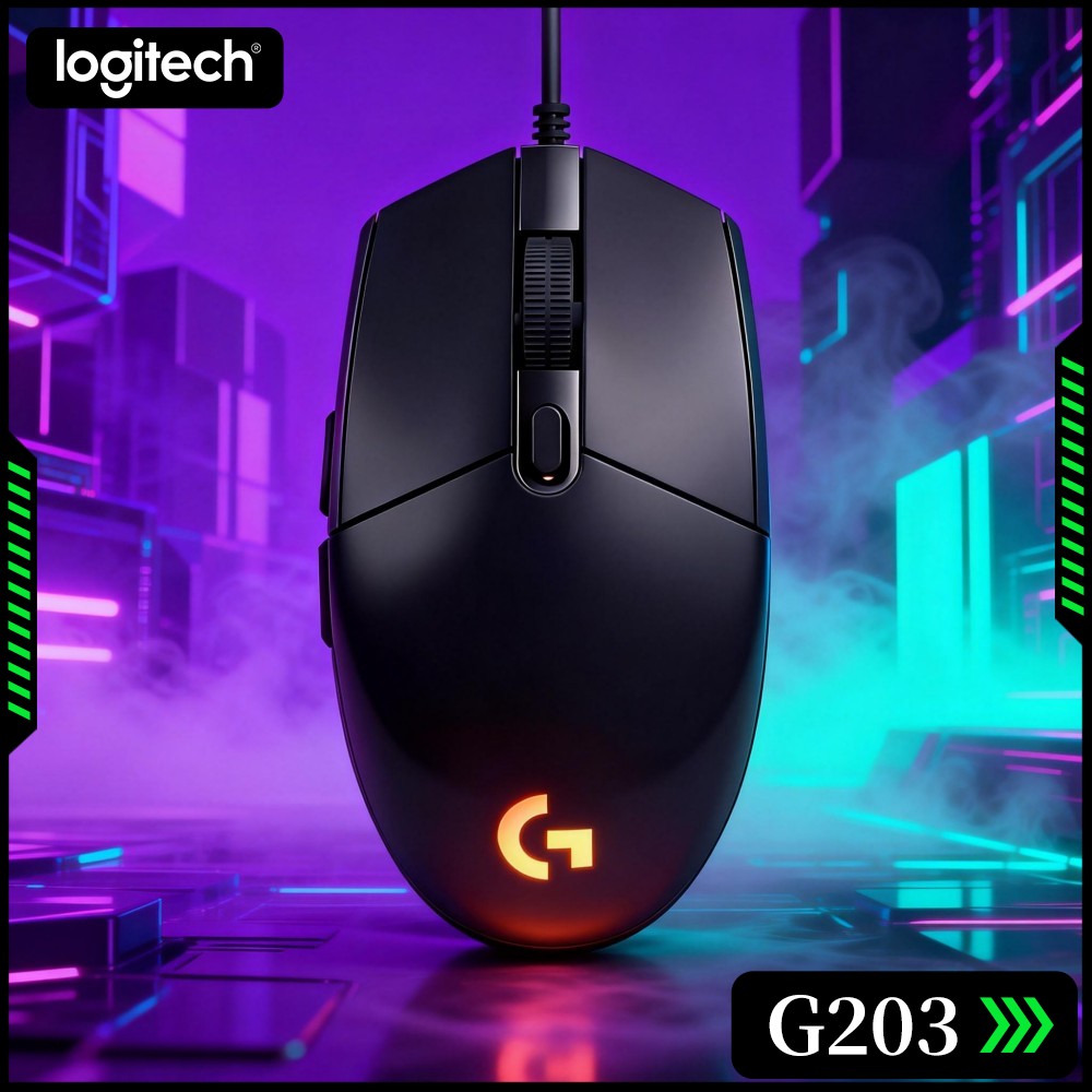 Logitech Mouse G203 - Mouse da Gaming Cablato Logitech G203,