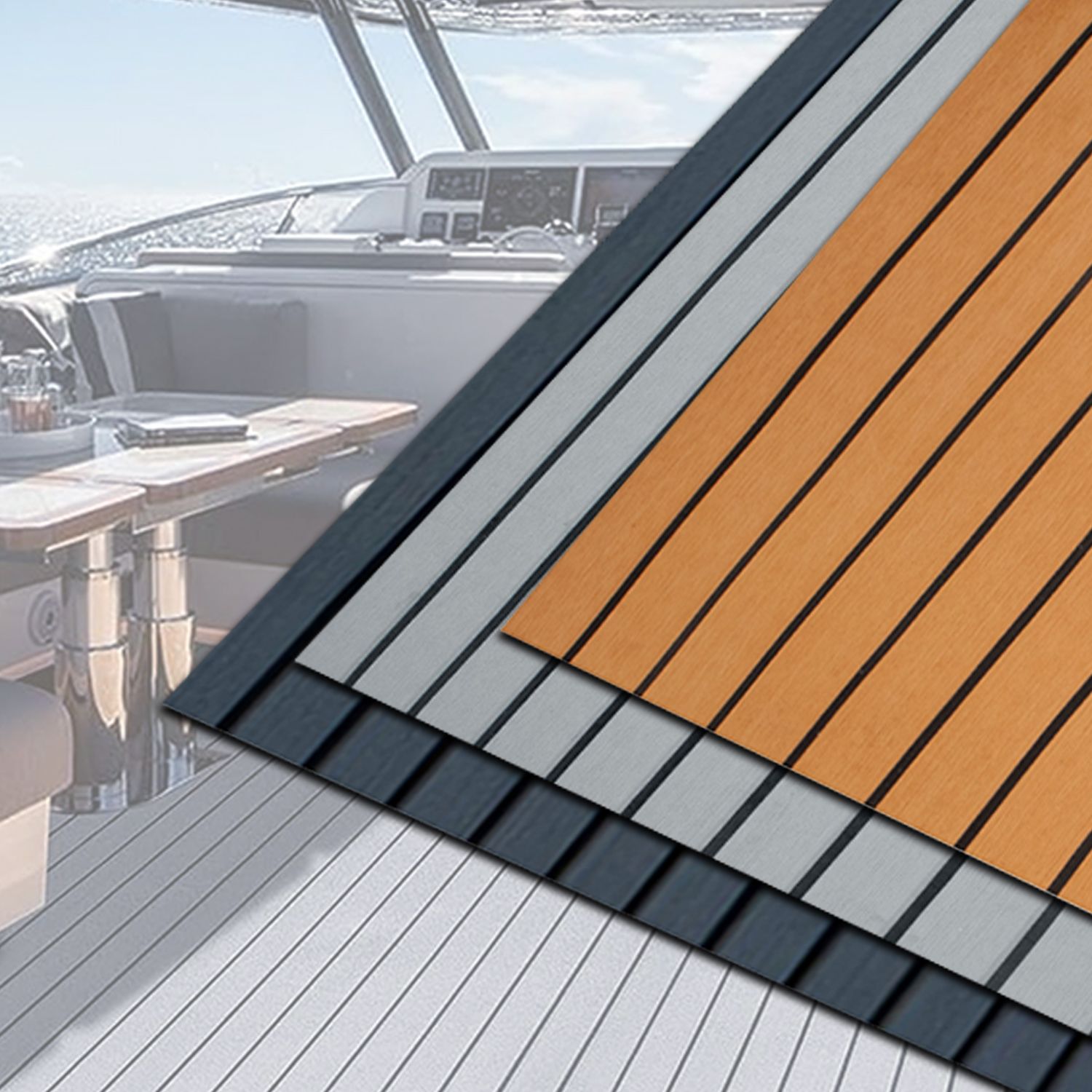 Pe Foam Sheet - Tappeto Nautico in EVA, Pavimentazione Autoadesiva