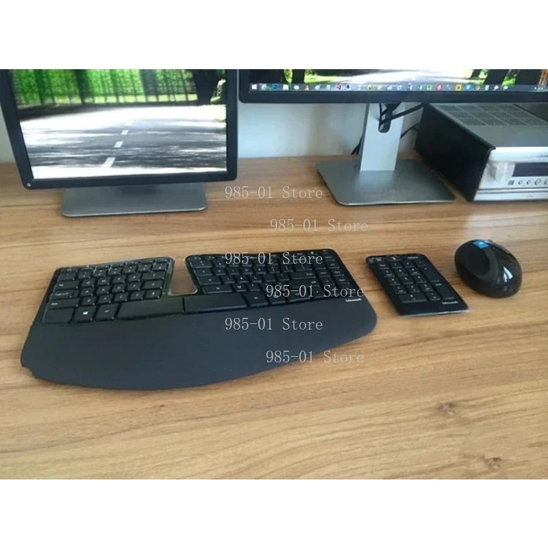 Gaming Keyboard Wireless - Set Tastiera e Mouse Wireless, Combo
