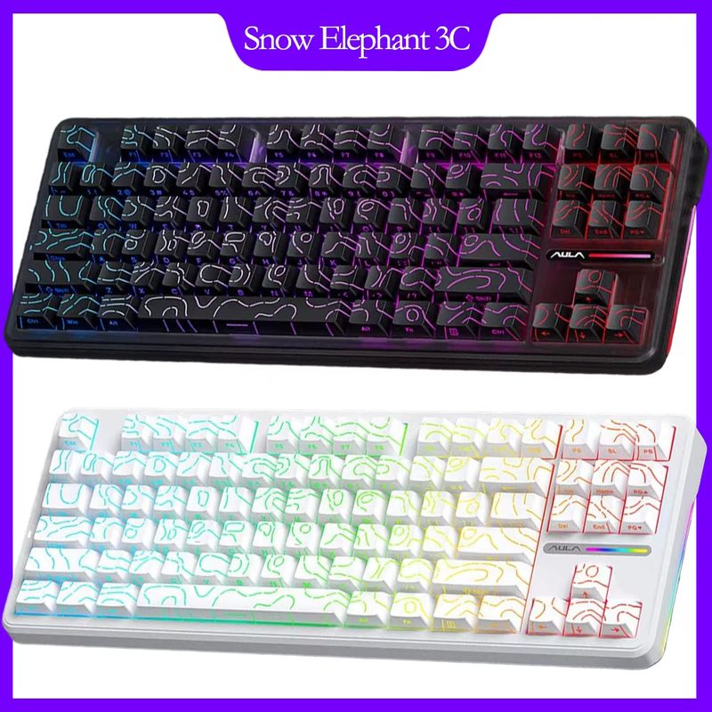 Gaming Keyboard Tkl - Tastiera Meccanica Wireless Aula F87 75%