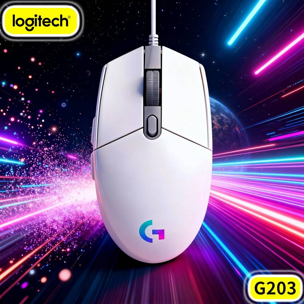 Logitech Mouse G203 - Mouse da Gaming Cablato Logitech G203,