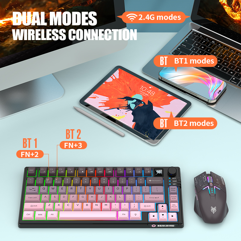 Combo Tastiera e Mouse Wireles - Gaming Keyboard Mouse Wireless recensione e prezzo