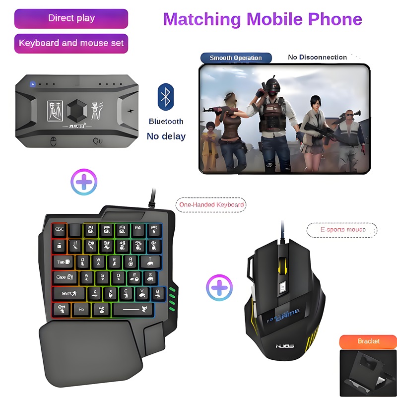 Convertitore di gioco per cell - Gaming Keyboard And Mouse Mobile recensione e prezzo