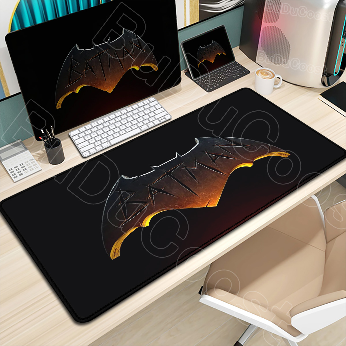 B-Batman Mouse Pad HD Grande G - Gaming Keyboard Affordable recensione e prezzo