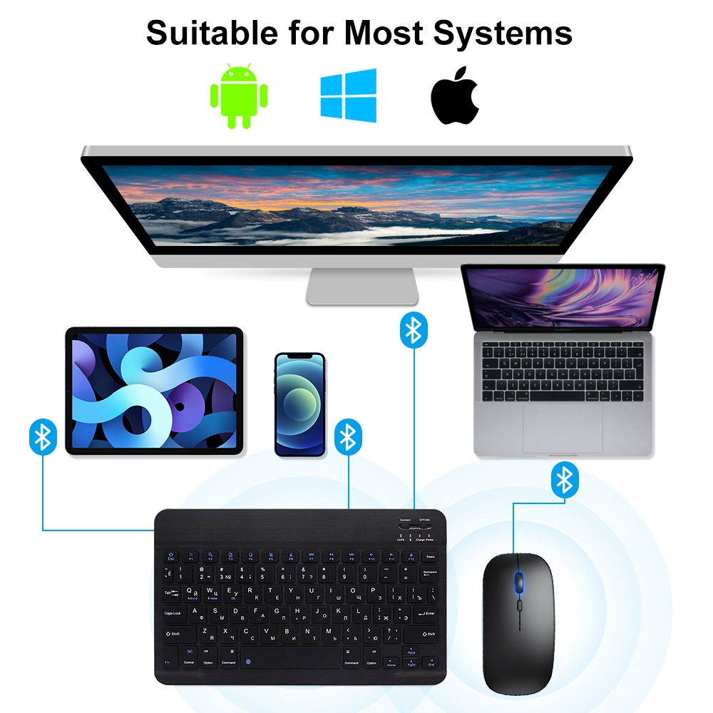 Tastiera e mouse Bluetooth per - Gaming Keyboard And Mouse Mobile recensione e prezzo