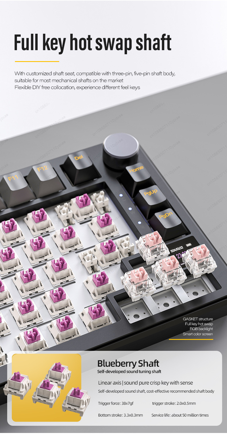 Nuova Tastiera Meccanica AL66  - Gaming Keyboard Affordable recensione e prezzo